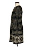 London Style Paisley Brown Casual Dress Size 8 - photo 5