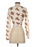 Topshop Ivory Long Sleeve Blouse Size 2 - photo 2