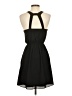 Express 100% Polyester Solid Black Casual Dress Size XS - photo 2