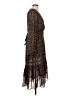 Minkpink 100% Polyester Animal Print Brown Cocktail Dress Size L - photo 4