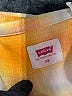 Levi's 100% Cotton Checkered-gingham Yellow Long Sleeve Button-Down Shirt Size XS - photo 7