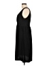 Blu Sage Solid Black Casual Dress Size L - photo 5