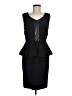 Celine K Black Cocktail Dress Size 6 - photo 1