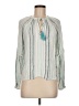 Allison Teal Long Sleeve Blouse Size M - photo 1