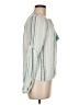 Allison Teal Long Sleeve Blouse Size M - photo 4
