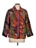 Anu by Natural 100% Wool Print Orange Jacket Size L - photo 1