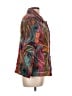 Anu by Natural 100% Wool Print Orange Jacket Size L - photo 4