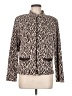 Rafael Animal Print Brown Jacket Size M - photo 1