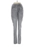 Express Houndstooth Gray Jeans Size 6L - photo 1