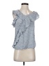 Listicle 100% Rayon Blue Sleeveless Blouse Size S - photo 1