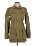 J.Crew 100% Cotton Green Trenchcoat Size XS - photo 1
