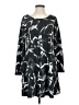 Aryeh Graphic Black Casual Dress Size S - photo 1