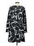 Aryeh Graphic Black Casual Dress Size S - photo 2