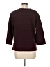 Lou & Grey Stripes Burgundy Pullover Sweater Size M - photo 2