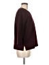 Lou & Grey Stripes Burgundy Pullover Sweater Size M - photo 4
