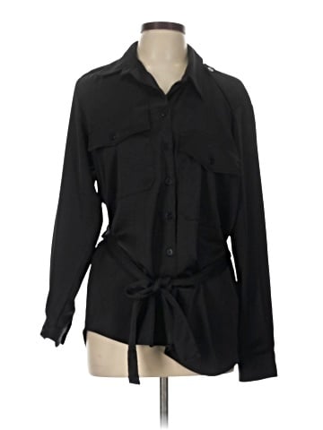 Atlein Collective Long Sleeve Button-Down Shirt (view 1)