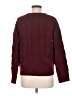 Assorted Brands Solid Burgundy Pullover Sweater Size M - photo 2