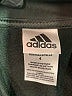 Adidas 100% Polyester Black Track Jacket Size 4 - photo 3