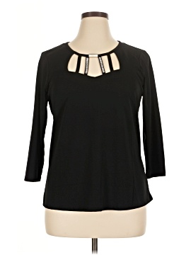 Adrienne Vittadini 3/4 Sleeve Top