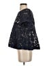 Eri + Ali Black Short Sleeve Blouse Size S - photo 5
