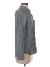 Express Gray Long Sleeve Blouse Size XS - photo 4