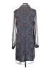 CAbi 100% Polyester Paisley Blue Casual Dress Size S - photo 2