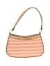 Nanette Lepore Chevron-herringbone Orange Tan Shoulder Bag One size - photo 1