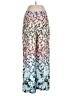 Reiss 100% Viscose Floral Blue Casual Pants Size 10 - photo 1