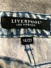 Liverpool Los Angeles Animal Print Blue Jeans Size 16 - photo 6