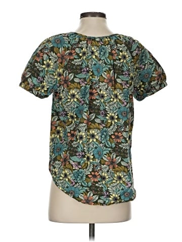 a.n.a. A New Approach Short Sleeve Blouse (view 2)