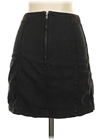 Free People Denim Skirt (view 2)