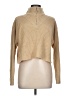 Be Cool 100% Acrylic Tan Turtleneck Sweater Size L - photo 1