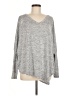 Bibi Gray Long Sleeve Top Size M - photo 1
