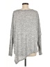 Bibi Gray Long Sleeve Top Size M - photo 2