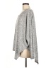 Bibi Gray Long Sleeve Top Size M - photo 5