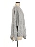 Bibi Gray Long Sleeve Top Size M - photo 4