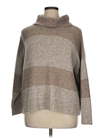 Joan Vass Turtleneck Sweater (view 1)