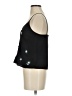 Topshop 100% Polyester Black Sleeveless Blouse Size 2 - photo 5
