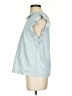 BCBGeneration 100% Cotton Blue Short Sleeve Top Size S - photo 5