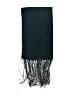Casual Corner 100% Polyester Black Teal Scarf One size - photo 2