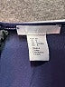 H&M 100% Polyester Blue Long Sleeve Blouse Size 8 - photo 4