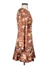 Dee Elly 100% Polyester Floral Brown Cocktail Dress Size XS - photo 4