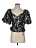 Jonathan Simkhai Black Short Sleeve Blouse Size 2 - photo 1
