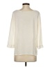 Gap 100% Polyester Ivory 3/4 Sleeve T-Shirt Size XS - photo 2