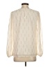 Ann Taylor Ivory Long Sleeve Blouse Size S - photo 2