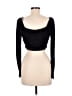 Louna Black Long Sleeve Top Size M - photo 2