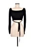 Louna Black Long Sleeve Top Size M - photo 1