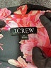 J.Crew 100% Polyester Floral Black Long Sleeve Blouse Size M - photo 7