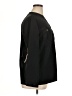 Elementz 100% Polyester Solid Black Long Sleeve Blouse Size XL - photo 4
