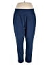 Melissa McCarthy Seven7 Solid Blue Casual Pants Size 18W - photo 1